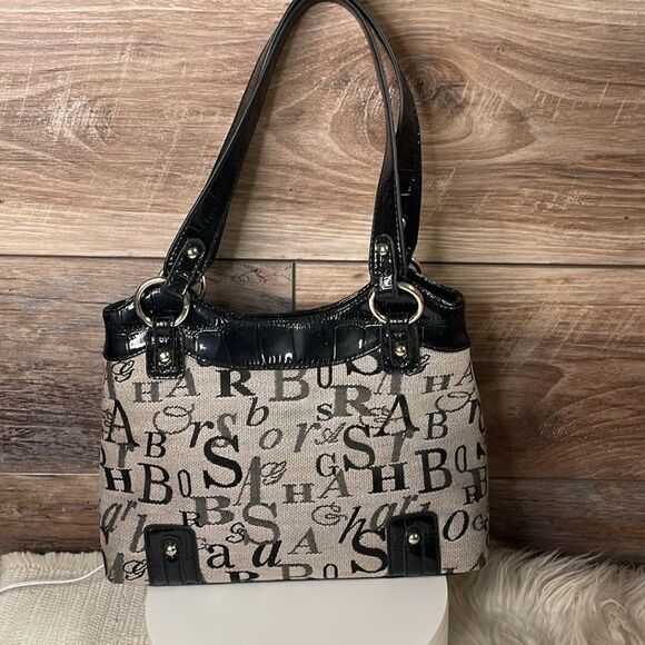 Sag Harbor Ladies Black and Gray Handbag - Picture 7 of 13